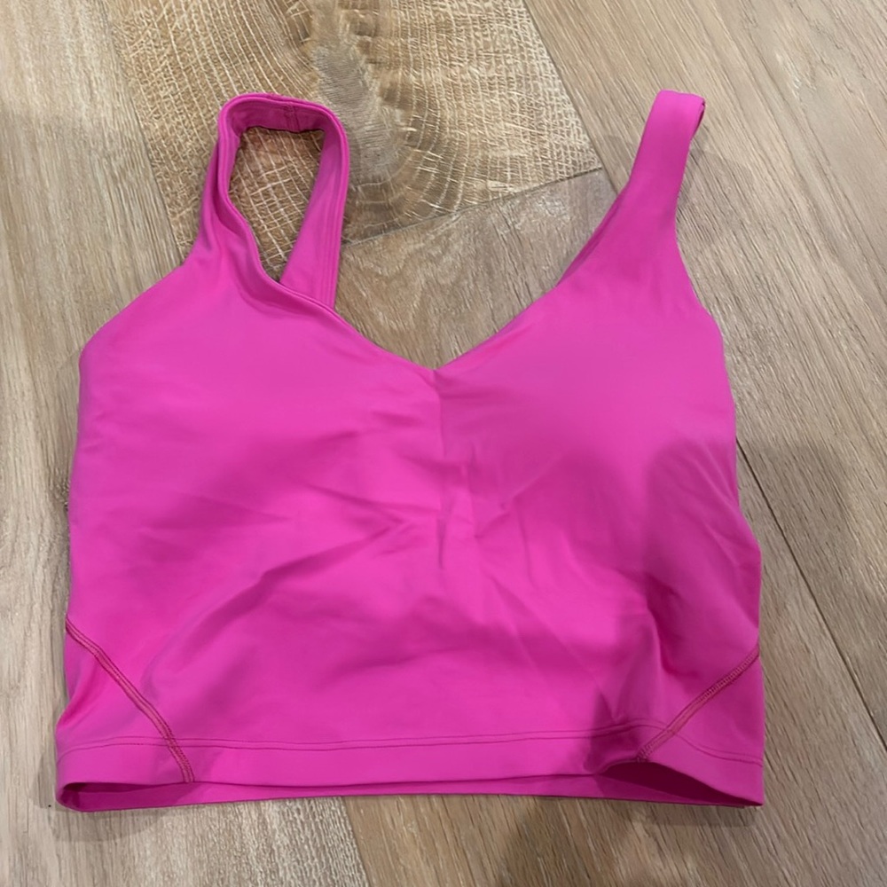 Lululemon sonic pink align tank